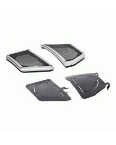 Metra Lower Dash Speaker Grille Cut-Ins for Jeep Wrangler JL 2018-2023 & Gladiator JT 2020-Up - Pair